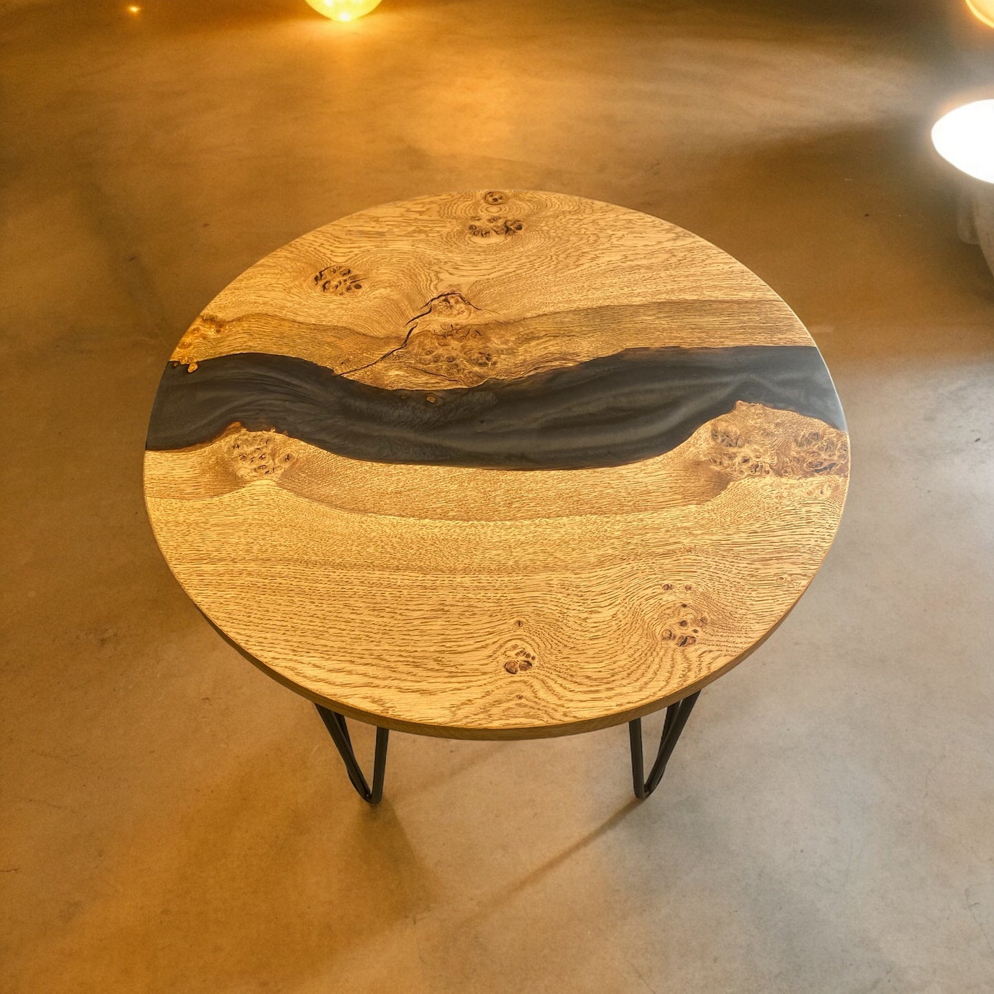 Pair of Custom Side Tables - Katie