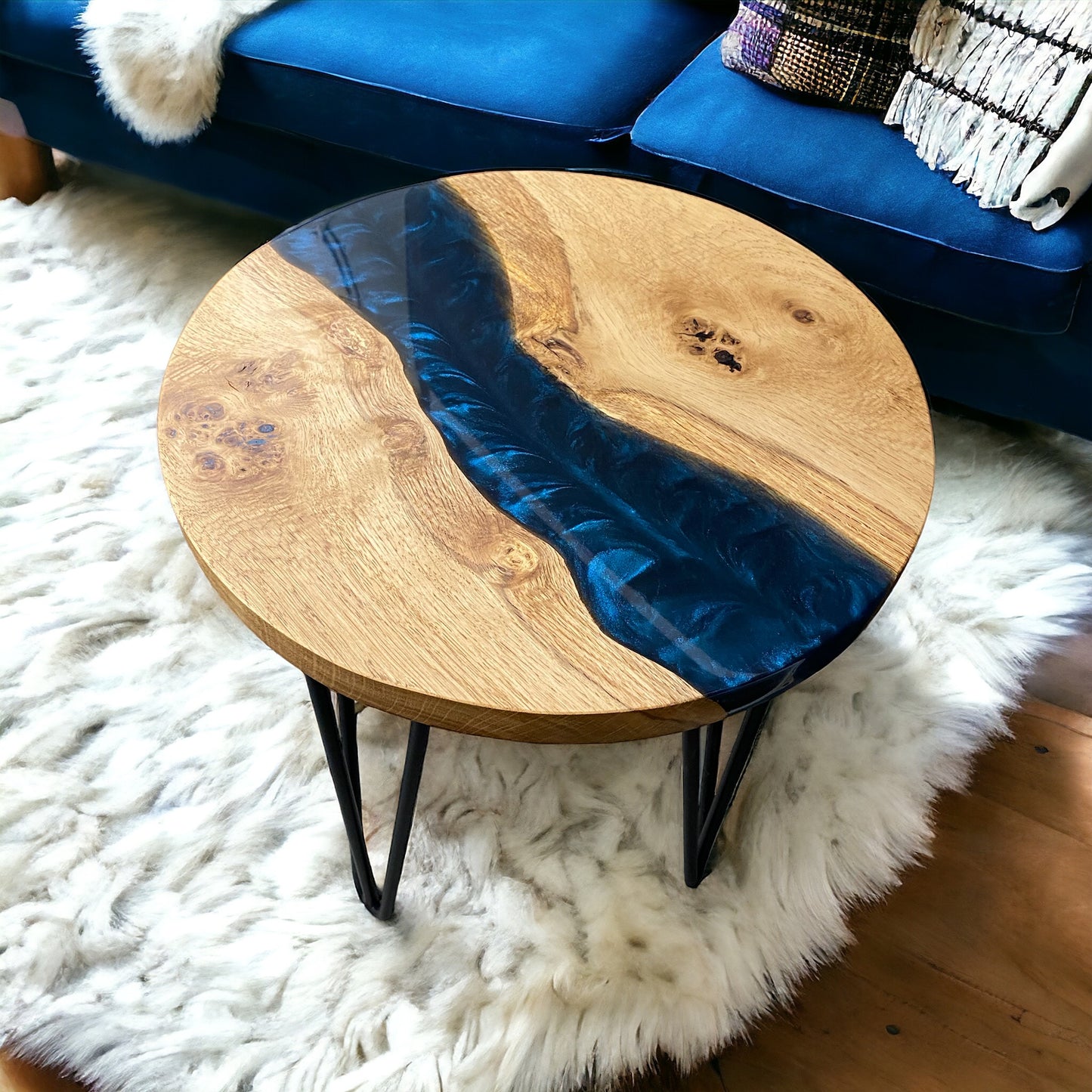 Design Your Own Oak & Epoxy Resin Coffee Table