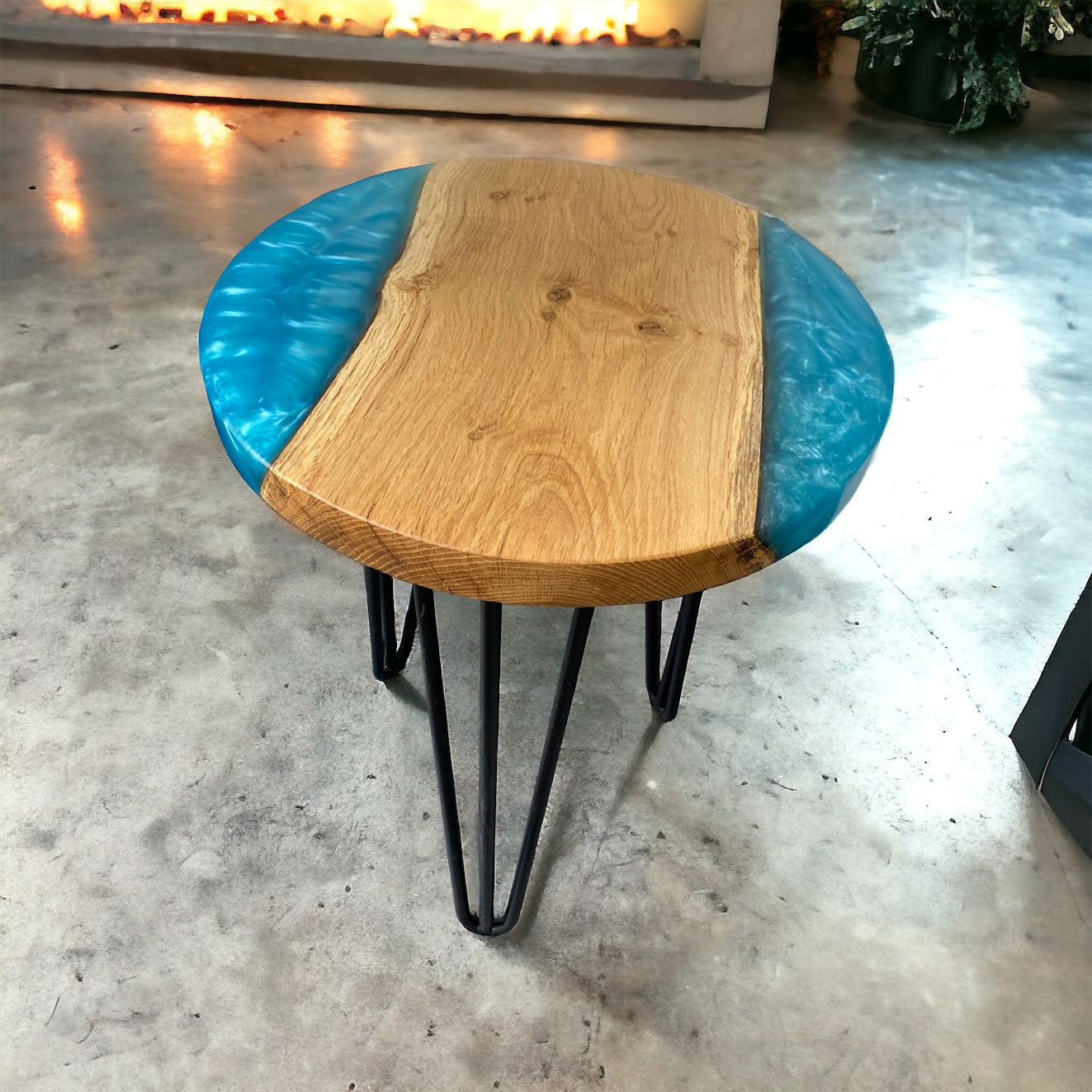 Design Your Own Oak & Epoxy Resin Coffee Table