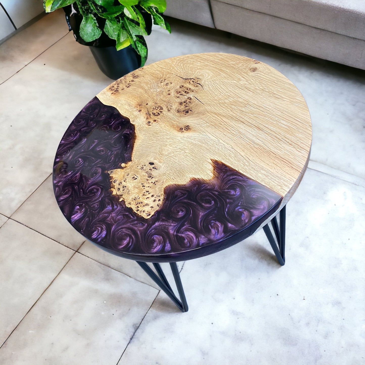 Design Your Own Oak & Epoxy Resin Coffee Table