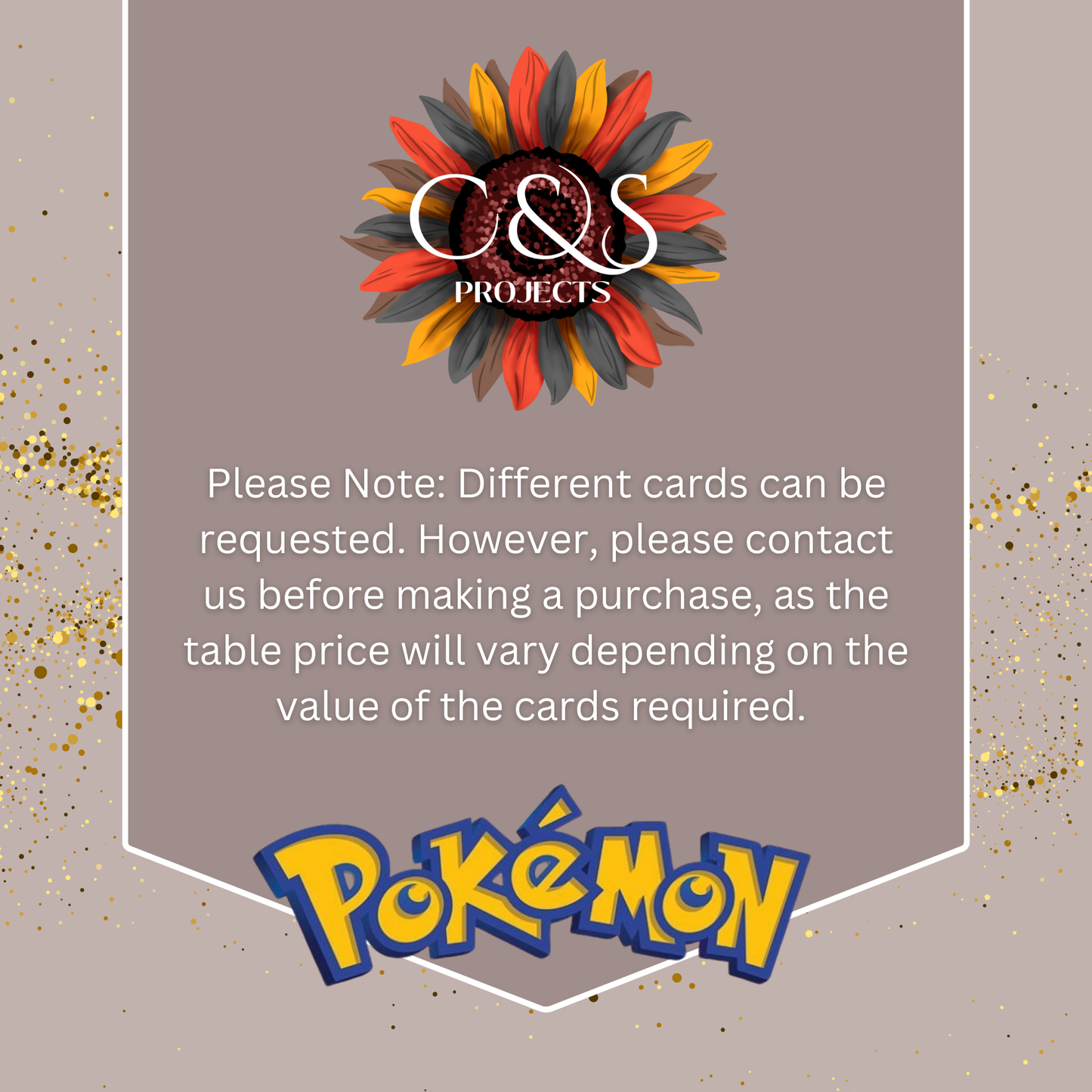 Made To Order Live Edge Oak & Epoxy Resin End Table - Pokemon